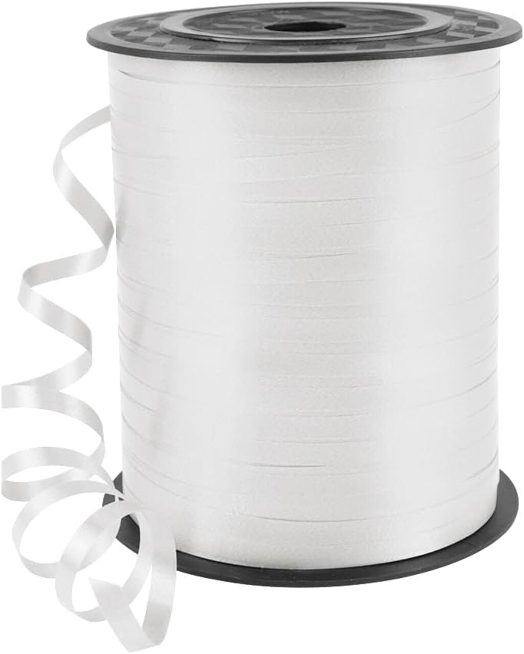 Curling Ribbon White, Balloon String Curly Ribbon 1 Roll for Gift Wrapping